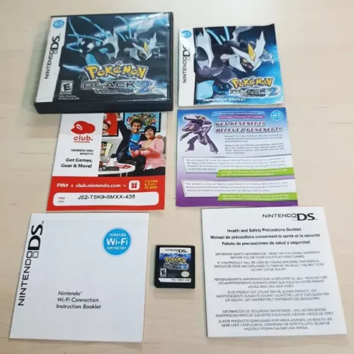Jogo Nintendo DS - Pokémon Black 2 Version - Original Americano CIB