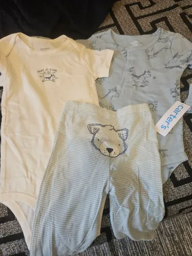 Conjunto 3 peças Cartes 18 meses