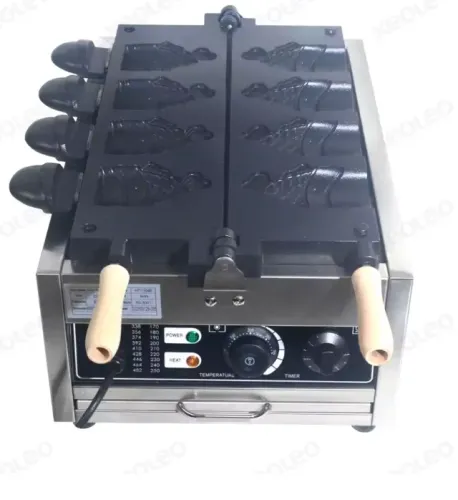 Máquina de Taiyaky 4 pçs