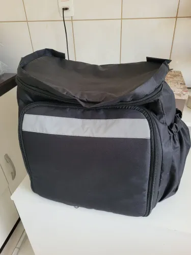 Bag De Motoboy Expansiva 90 Litros Mochila Laminada Delivery