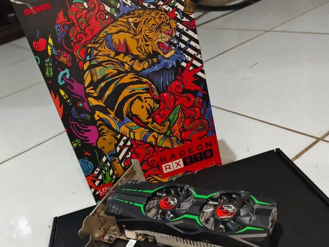 Rx 570 4gb GDDR5 128 bits DUAL-FAN