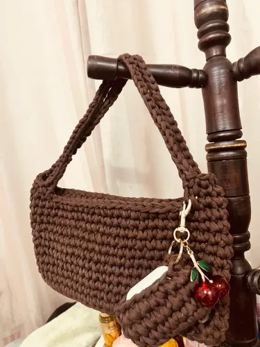 bolsas de crochê feita a mão Vitté