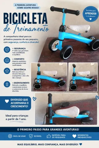 Bicicleta de treinamento