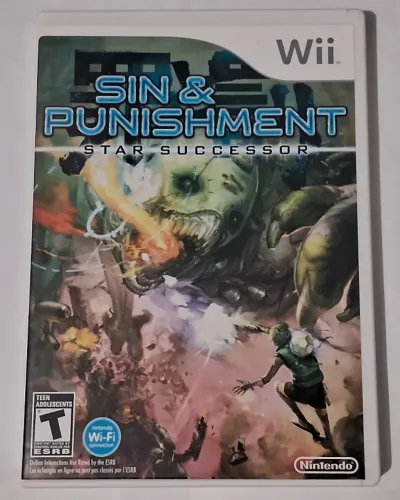 Jogo Sin & Punishment Star Successor Americano Original para Nintendo Wii