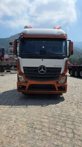 MB ACTROS 2548 6X2-2021, unico dono, automatico, teto alto, cabine leito.