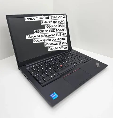 Lenovo ThinkPad E14 G2 i7 11° 16GB 256GB