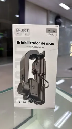 ESTABILIZADOR DE MÃO - CÂMERA PANORÂMICA 360° TRIPÉ