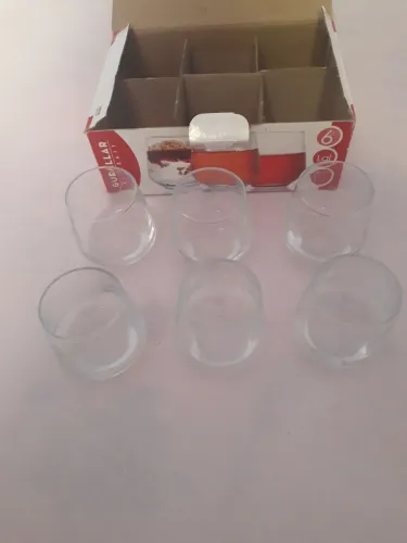 Kit Jogo 6 Copos Baixo Mini Dose para Shot Aperitivo 80ml