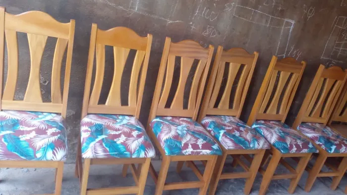 Cadeiras estofadas