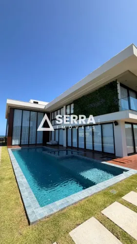 Alphaville Guarajuba | Casa Alto Padrão | 408m² Construídos | 751m² Terreno | 5 Suítes | 2