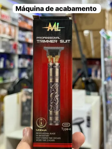 Máquina de Acabamento Premium - Ideal para Barbeiro