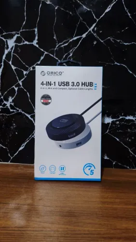 Hub USB 3.0 ORICO 4 Portas Original | Expansor USB Alta Velocidade