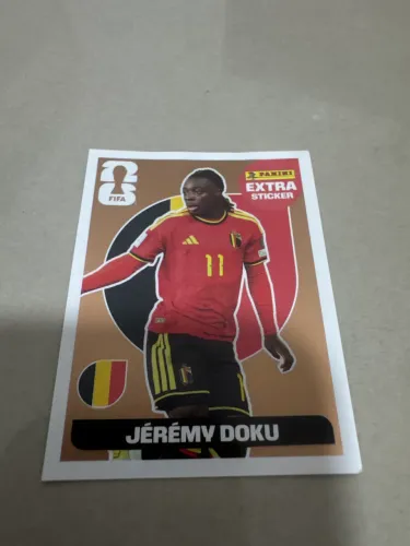 Figurinha legend Jeremy Doku bronze 2026