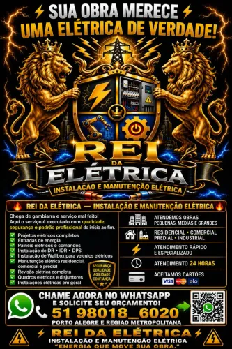 ELÉTRICA REI MANUTENÇÃO INSTALAÇÕES