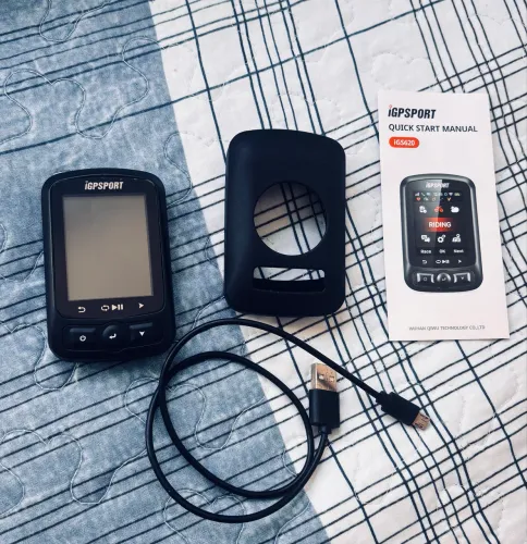 GPS iGPSPORT iGS620 + Sensor Magene S3 (Velocidade/Cadência) - Combo Completo
