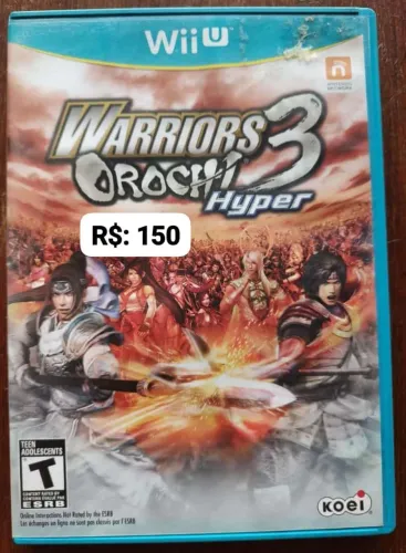 Warriors Orochi 3 Hyper = R$: 140