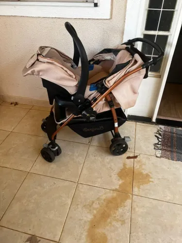 Carrinho Travel System Burigotto Rio K - Mon Amour + Bebê Conforto