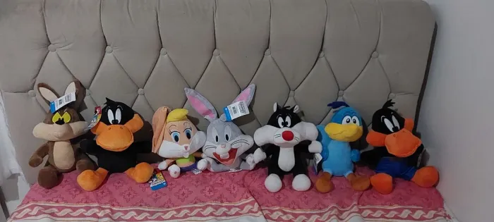 Coleção pelúcia looney tunes
