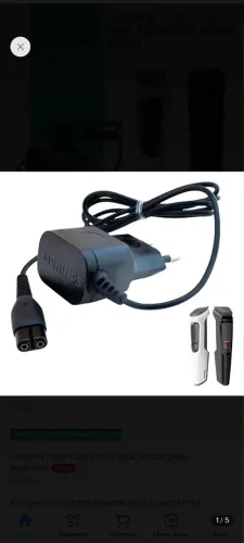 Carregador Original Para Barbeador Philips Multigroom 3000