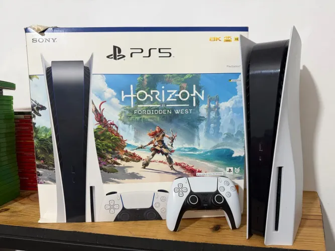 PlayStation 5 Fat Com 5 Jogos | Com Caixa | 1 Controle | 825GB