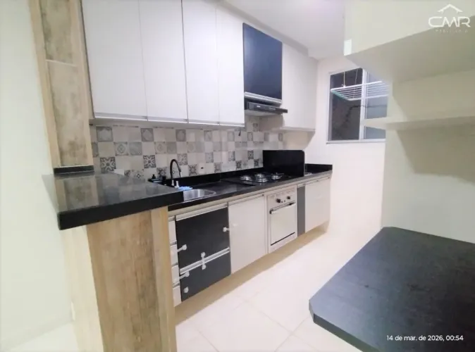 Apartamento Cond Paradiso, 2 quartos, armários, cozinha planejada, 1 vaga