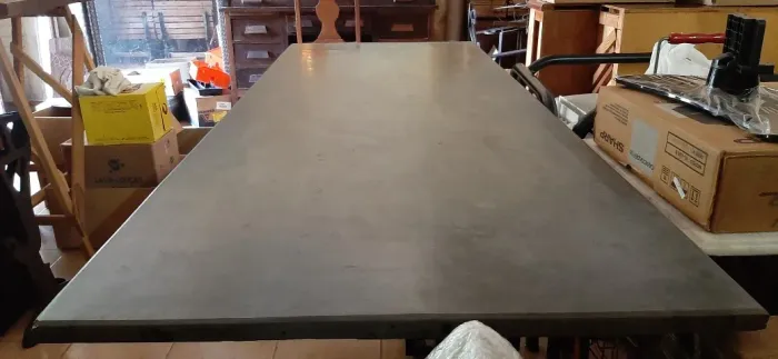TAMPO DE MESA EM PEDRA ARDÓSIA 2.00 X 0,75 X X 0,05 CM