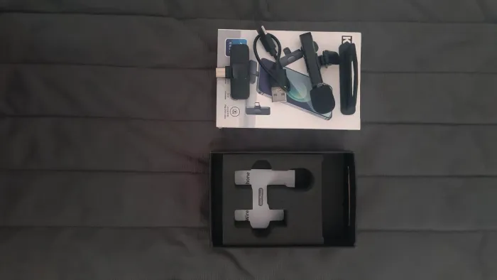Microfone de lapela K8+ mini teclado sem fio Inova