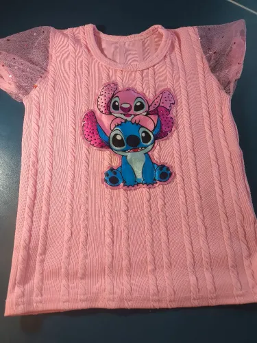 Blusinha infantil stich