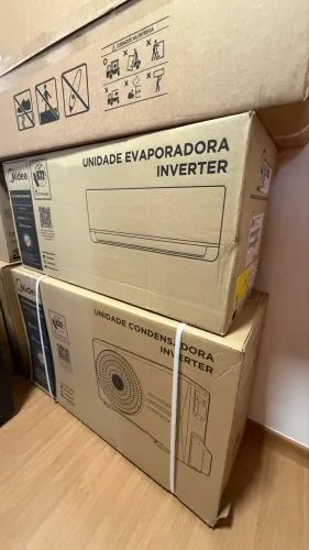 AR CONDICIONADO MIDEA INVERTER ECOMASTER 12000 BTUS