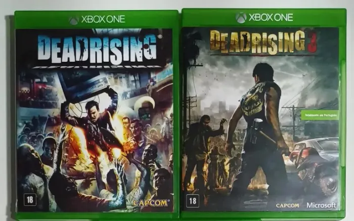 XBOX - Pack c/ 2 jogos Deadrising 1 e 3