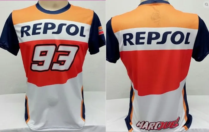 Anuncio XY Camisetas Moto Velocidade, Valentino Rossi VR46, MarcMarquez
