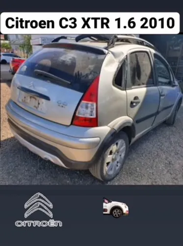 Sucata Citroen C3 xtr 1.6 Mec 2010 para retirada de peças