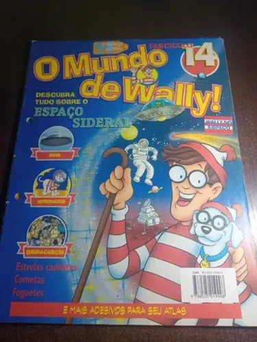 O mundo de Wally espaço sideral onde está Wally revista