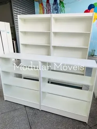Balcões Vitrine e Prateleiras
