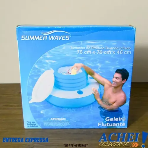 Cooler Aquatico Inflavel Polygroup - Novo