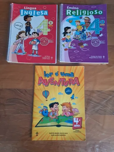 Adventista Livros E Apostilas 4o. Ano Bem Conservados