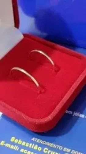 Alianças 2 mm Alianças Para Noivado e Casamento Ouro 18 Kilates Alianças Finas Alianças
