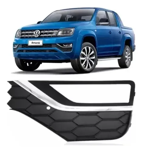 Grade Milha Cromado S/furo Sensor Amarok 2017 A 2023