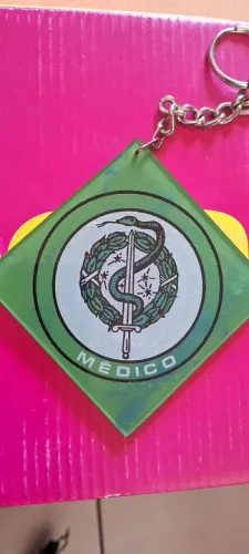 MEDICINA Antigo Chaveiro de Médico