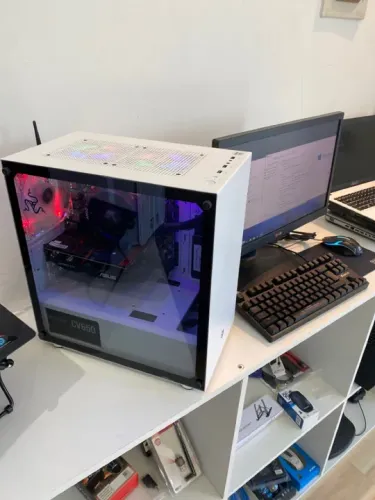 Pc gamer Ryzen 5 com 24 gigas de ram ssd 512 rtx 3050