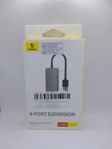 Baseus USB Hub 4 Portas ABS 3.0 para laptop multi divisor adaptador