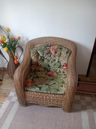 Conjunto em fibra taipa sintética 