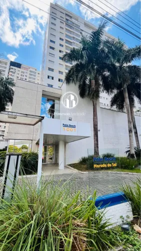 Vendo apartamento de 72 m² 1 suíte 100% equipado no Cond. Palm Beach Morada do Sol