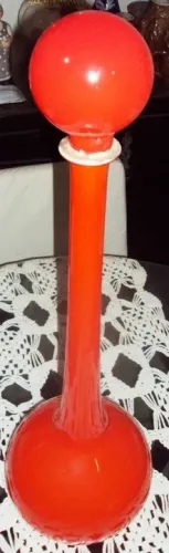 JARRO, GARRAFA OPALINA ANOS 70