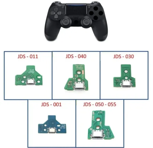 Conector de Carregamento para Controle PS4 - Diversos Modelos