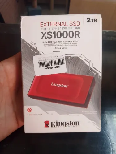 Hd ssd externo Kingston 2Tb Xs1000R