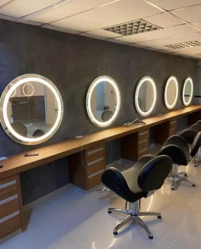 Espelho redondo com Led 