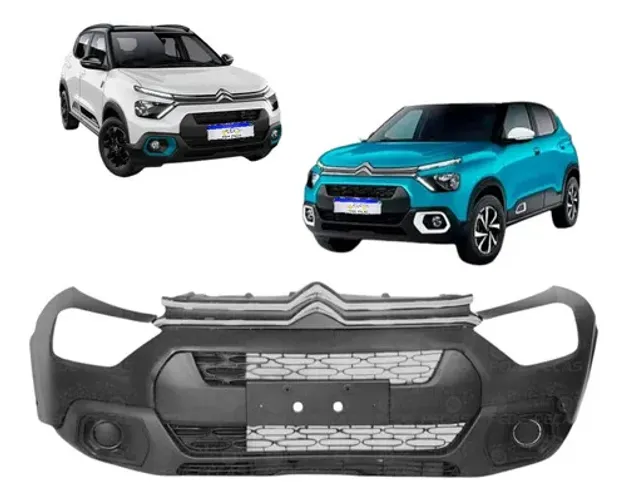 Parachoque Citroen C3 Live First Edition You 2021 A 2025 Preto