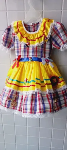 Vestido Infantil Festa Junina