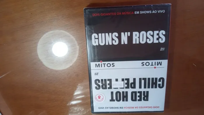 Guns N' Roses & Red Hot Chili Peppers - 2 DVDs Ao Vivo Lacrado